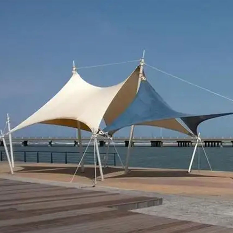 化隆膜结构景观棚